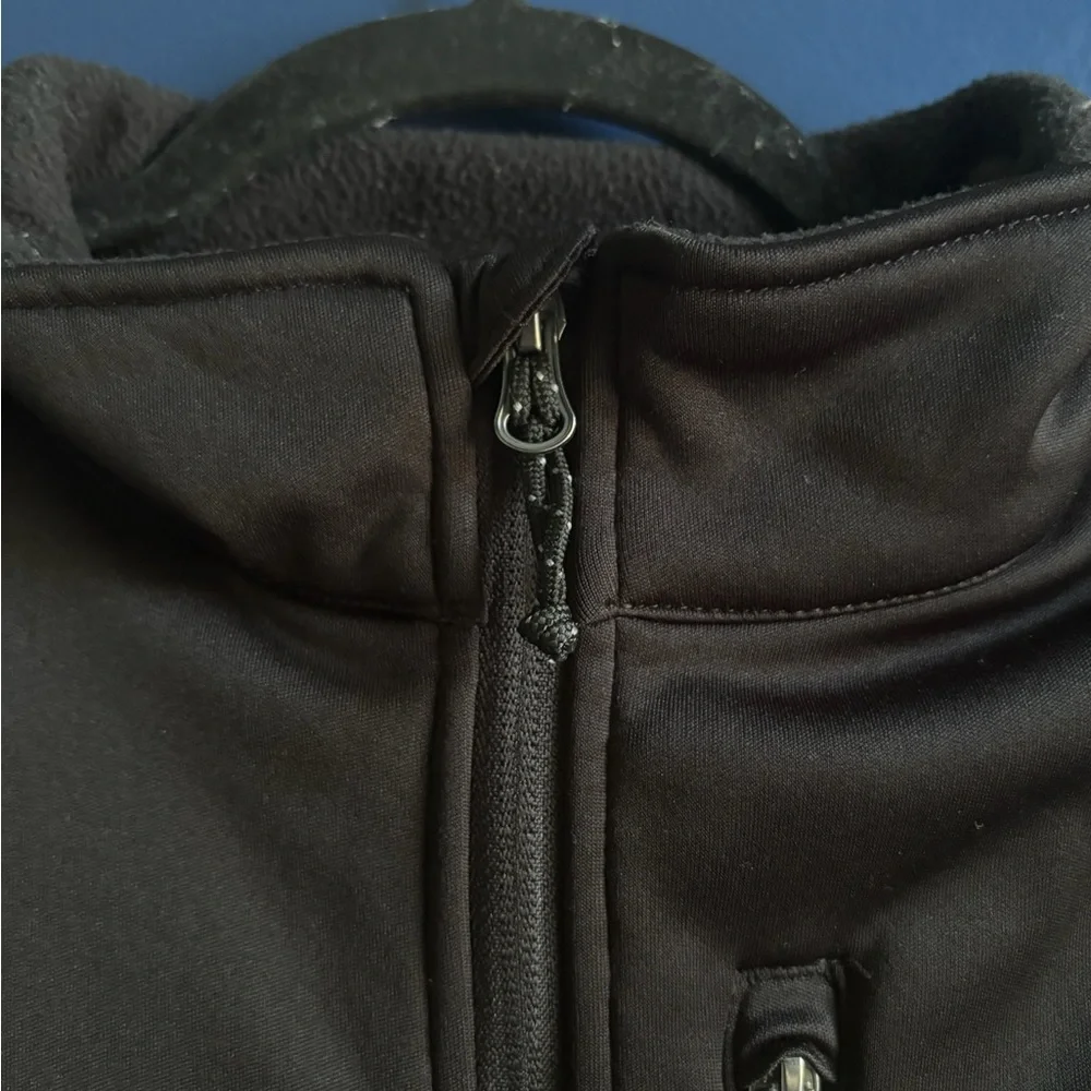 Black Lightweight Weather-Resistant Shirt Jacket